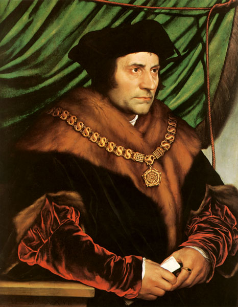 Victory St. Thomas More Holbein Portrait